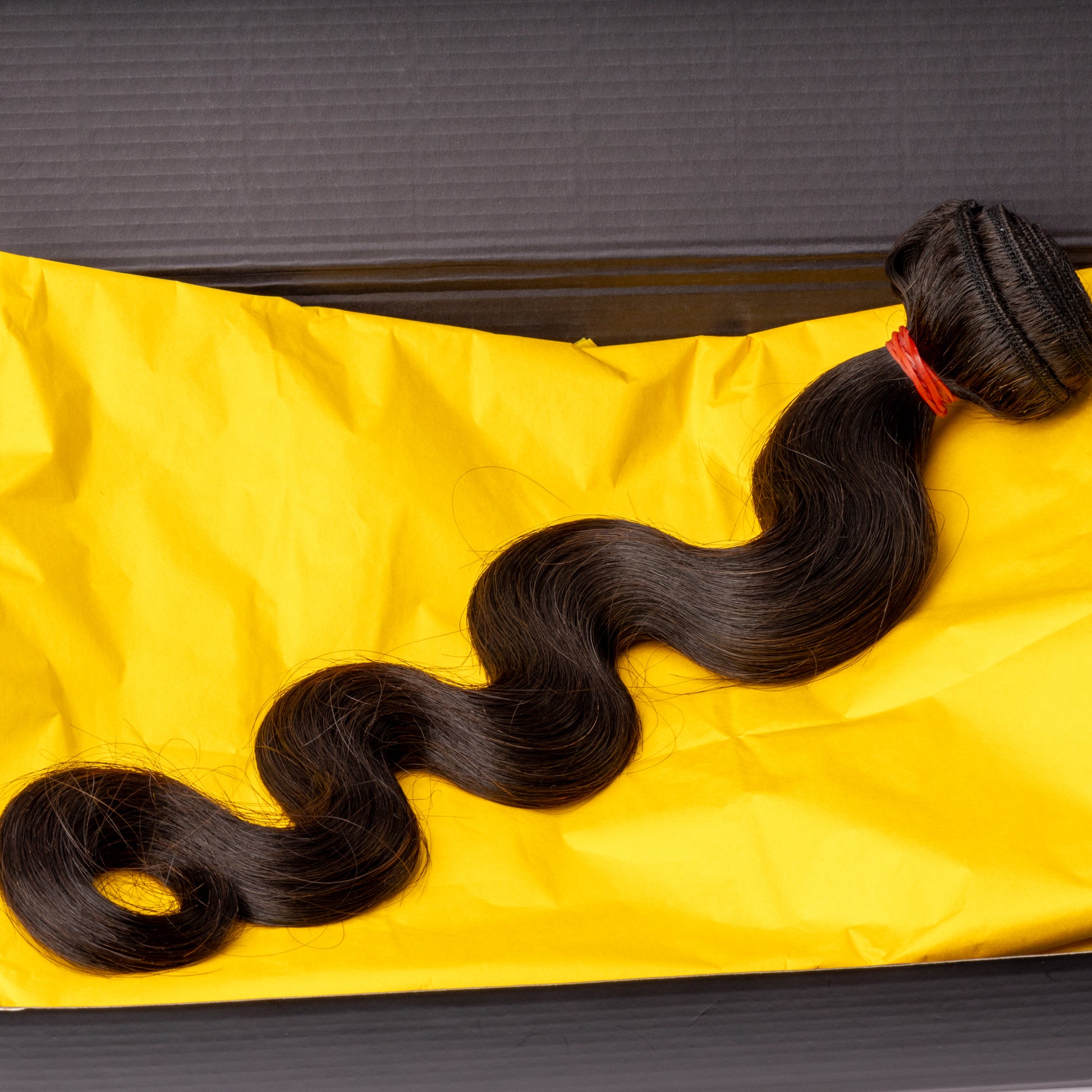 Mixed Strands Luxury Hair The Body Wave #1B Dark Brown Weft Bundles 100% Virgin Human Hair Extensions